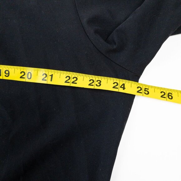 Mizzen+Main Leeward Shirt Men Large Classic Solid Black Short Sleeve Button-Down - Picture 14 of 14